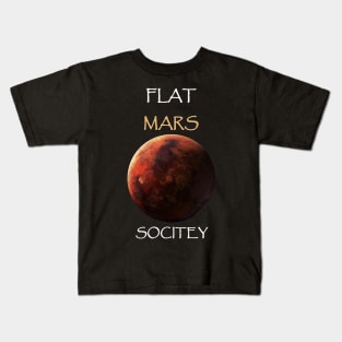 flat Mars Kids T-Shirt